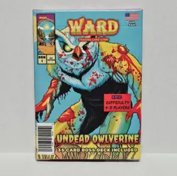 Ward TCG Gen 1 First Edition Undead Owlverine 35 Card Boss Deck Cards Pack NEW - Image 1