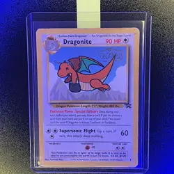 🔥Pokemon TCG Dragonite 5 Black Star Promo 🔥Card WB Movie 1999 - Image 1