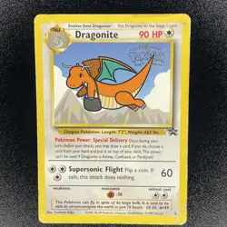 🔥Pokemon TCG Dragonite 5 Black Star Promo 🔥Card WB Movie 1999 - Image 2