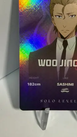 NM Solo Leveling Mapniverse V2 Woo Jinchul *PM SL2E-07 Identity Card Authentic - Image 4