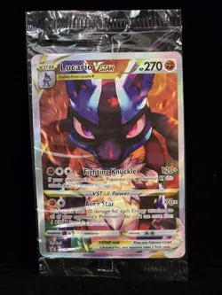 Lucario VSTAR SWSH291 SWSH: Sword & Shield Promo Cards Holo *Sealed* Promo 2/6 - Image 1