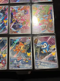 Pokemon 30th Anniversary Promo Cards Series 1 And Series 2 9 Card Lot - Image 4