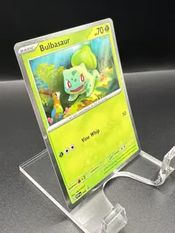 Bulbasaur Cosmos Holo SV: Scarlet & Violet Promo Cards 046 NM Pokemon TCG - Image 2