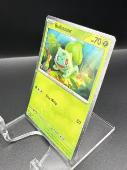 Bulbasaur Cosmos Holo SV: Scarlet & Violet Promo Cards 046 NM Pokemon TCG - Image 3