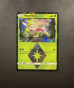 Shaymin Prism Star Prism Rare SM - Team Up 10/181 NM Pokemon Card - Image 1