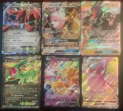 JUMBO Pokemon Card Lot of 6 - Scizor, Alakazam, Crobat, Flygon, Tapu Koko - Image 1