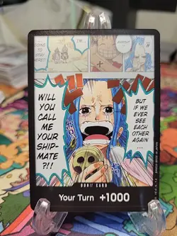 One Piece TCG Kingdoms Of Intrigue Vivi Holo Don!! Card NM - Image 1