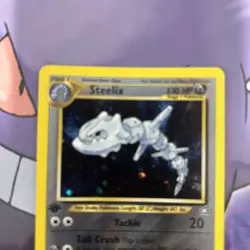 Pokemon TCG Steelix Neo Genesis 1st Edition Holo Card 15/111 NM - Image 3