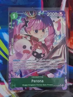 🏴‍☠ One Piece Card Game – Perona OP12-034 SR (English) 🏴‍☠ - Image 1