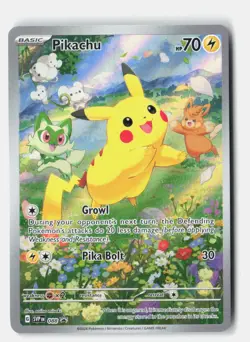 Pokemon tcg SV: Scarlet & Violet Promo Cards Pikachu Lightly played - Image 1
