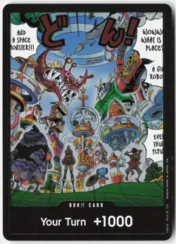 DON!! Card (Egghead) Foil DON!! The Azure Sea's Seven NM - Image 1