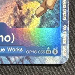 Bandai One Piece Card Game Mr. 3 (Galdino) OP16-056 SR Special Holo 5000 - Image 5