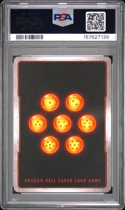 Goku Black, Guided by the Dragon Balls Foil Gold Stamp DBS Card PSA 10 GEM MINT - Image 2