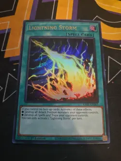 Lightning Storm (UltraRare, RA01-EN061) Yugioh Card - Image 1