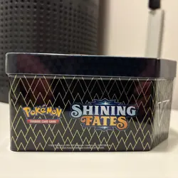 Pokemon TCG TIN Shining Fates Cramorant V Tin SEALED Foil Card Booster Packs - Image 5