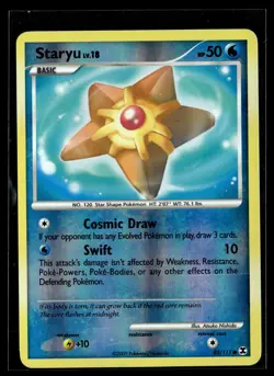Staryu 83/111 Rising Rivals Reverse Holo Common Pokemon - Image 1