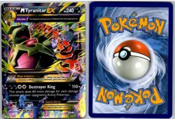 M Tyranitar EX 43/98 Holo EX Rare Ancient Origins Pokemon - Image 3
