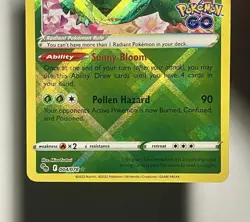 Radiant Venusaur 004/078 (NM) Radiant Rare Sword & Shield: Pokemon Go 2021 TCG - Image 5