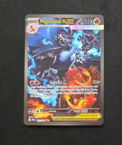 Pokemon Karte – Mega Glurak X ex 125/094 – Fatale Flammen – Deutsch NEAR MINT - Image 1