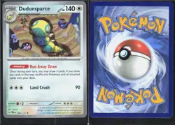 DUDUNSPARCE (POKE BALL PATTERN) 080/131 HOLO R PRISMATIC EVOLUTIONS POKEMON NM/M - Image 1