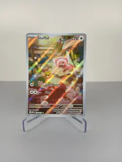 Stufful 154/132 Illustration Rare Full Art Mega Evolution POKEMON TCG MEG NM/M - Image 1