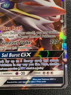 Solgaleo GX - SM16 - Pokemon Sun & Moon Promo Ultra Rare Card NM - Image 4