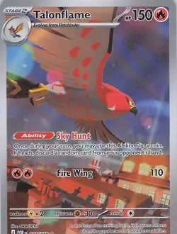2026 POKEMON PERFECT ORDER TALONFLAME NM HOLO # 091/088 - Image 1