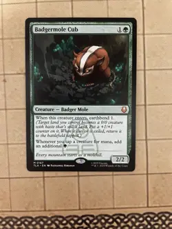 Badgermole Cub M0167 MTG Avatar The Last Airbender Mythic Non Foil - Image 1