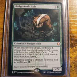 Badgermole Cub M0167 MTG Avatar The Last Airbender Mythic Non Foil - Image 1