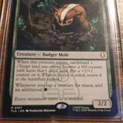 Badgermole Cub M0167 MTG Avatar The Last Airbender Mythic Non Foil - Image 2
