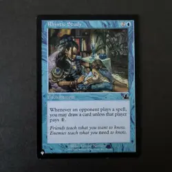 1* Rhystic Study - Prophecy - Near Mint - Magic The Gathering - MTG - Image 1