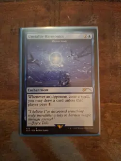 Unstable Harmonics - Rhystic Study - Regular - Arcane Secret Lair - MTG SLD 478 - Image 2