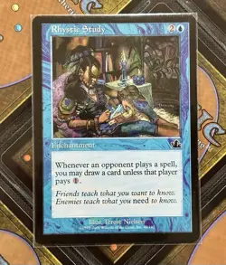 MTG - Prophecy - Rhystic Study - C 0045 - Non Foil - M/NM - Image 1