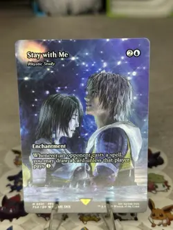 Stay with Me (Rhystic Study Showcase) - Final Fantasy MTG - Non-Foil 0031 - Image 1