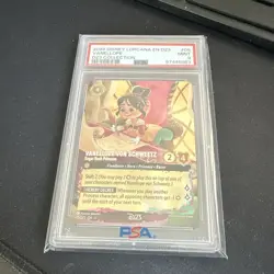 Disney Lorcana Vanellope von Schweetz Sugar Rush Princess D23 PSA 9 #05 2024 - Image 1