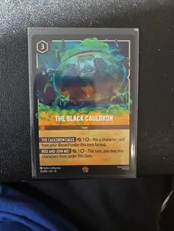 Disney Lorcana TCG The Black Cauldron 32/204 Legendary Whispers In The Well - Image 1