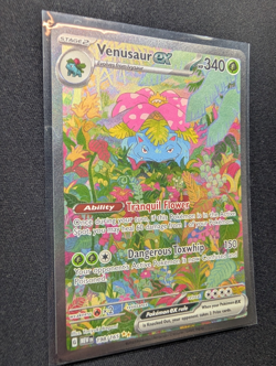 Pokemon TCG Venusaur ex 198/165 SV 151 Special Illustration Rare Holo NM - Image 2