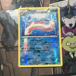 Pokemon Milotic 28/124 Dragons Exalted Rare Reverse Holo - Image 1