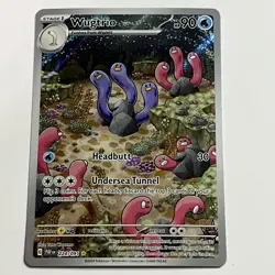 Wugtrio - Full Art Illustration Rare - Paldean Fates - NM 224/091 - Pokemon TCG - Image 1