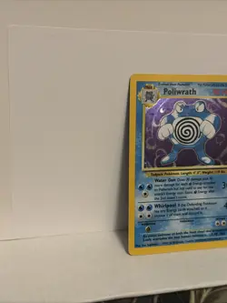 Poliwrath 13/102 Holo Holo Rare Base Set Unlimited Pokemon Holo MP - Image 3