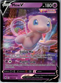 Mew V 060/159 SWSH: Crown Zenith - Pokemon Card - NM - Image 1