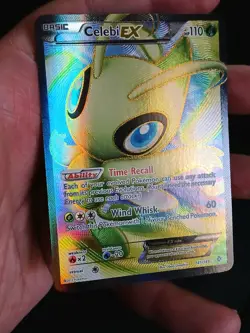 Pokemon TGC Boundaries Crossed Celebi EX 141/149 Ultra Rare Near Mint - Image 4