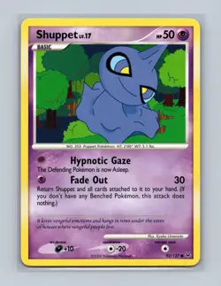 Shuppet 92/127 Common Platinum Pokemon Lightly Played - Image 1