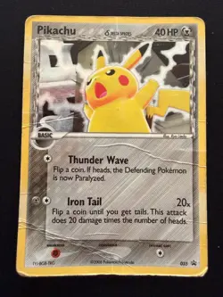 Pokemon Black Star Promo Pikachu Holo 035 - Image 1