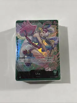 One Piece Card Game TCG Uta ST-16 Green Deck Only Sealed No PRB01 Pack - Image 1