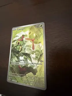 Pokemon TCG Scarlet Violet 151 Full Art Holo Caterpie 172/1652023 - Image 2