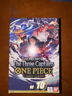 One Piece Card Game Ultra Deck The Three Captains ST-10 BANDAI BAN DAI - Image 1