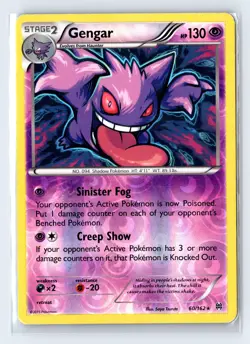 Pokemon Gengar (Reverse Holo) #60 Breakthrough - Image 1