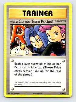 2016 Pokemon XY Evolutions HERE COMES TEAM ROCKET! Regular 113/108 - Image 1