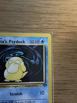 Pokemon TCG - Sabrina's Psyduck 99/132 Gym Challenge - 2000 - Image 4